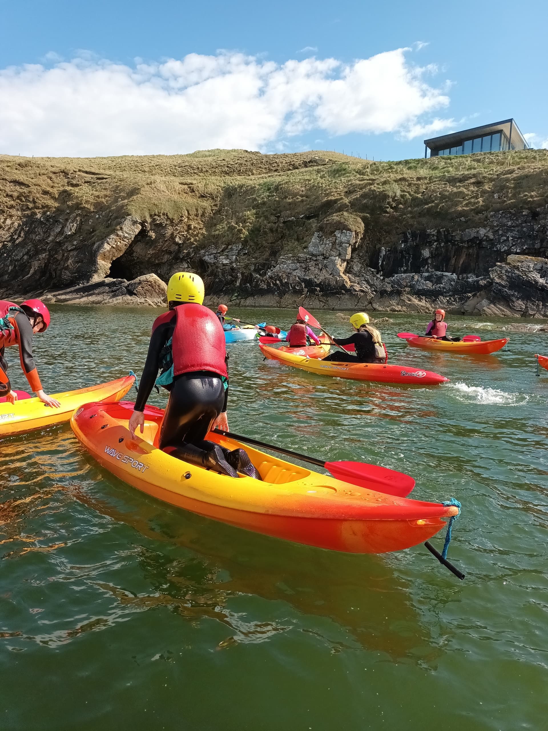 Family Kayak Splash Dash Downings: Two-Hour Family Kayaking with Eco Atlantic Adventures