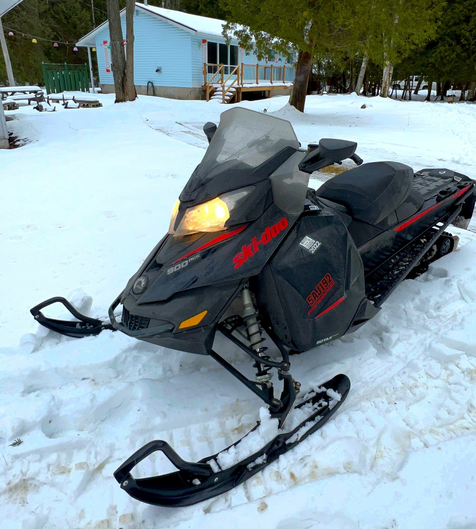 2016 Skidoo Renegade 900 Snowmobile Adventure in Brampton