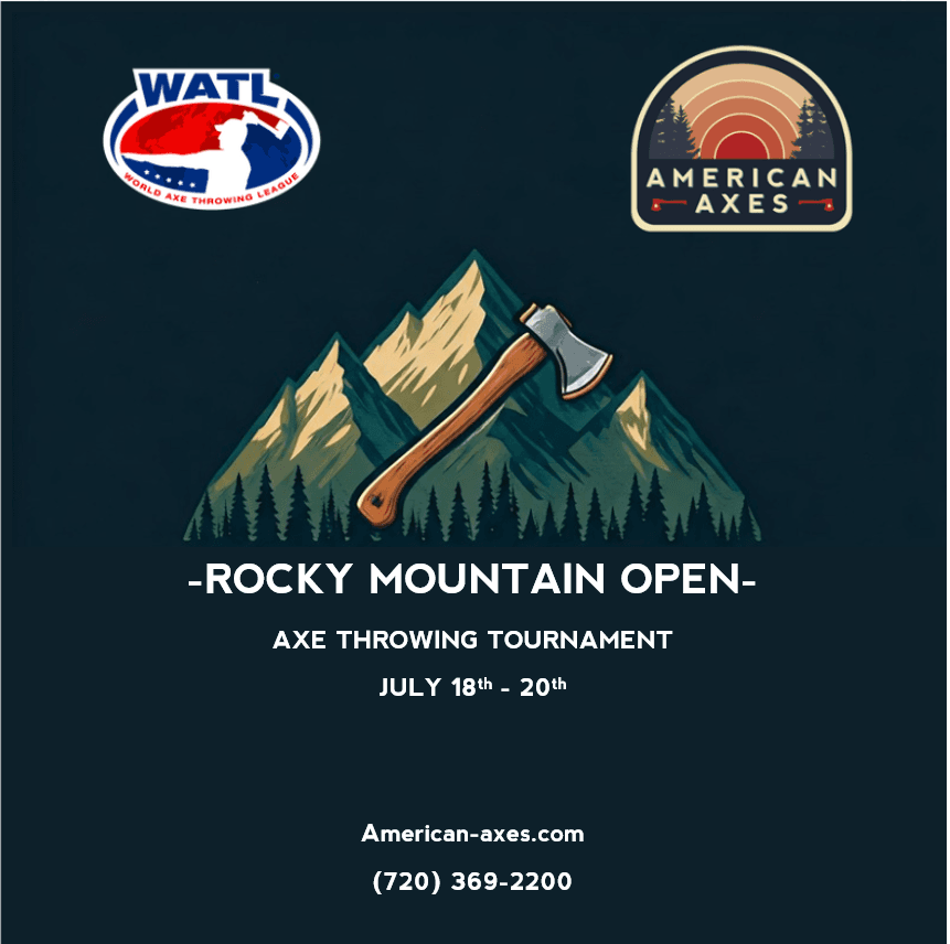 Rocky Mountain Open Axe Tournament in Edgewater, CO
