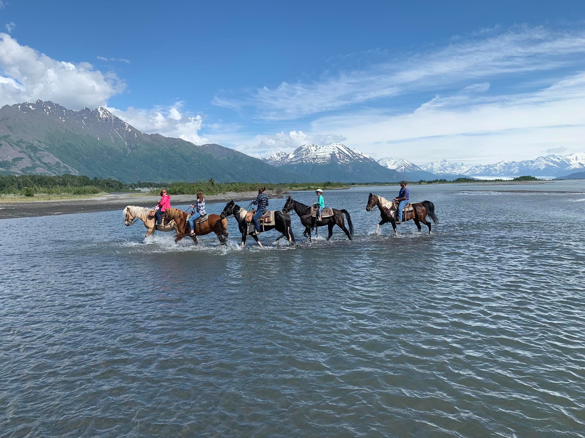 Alaska Horse Adventures team