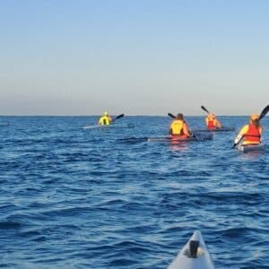Surfski Technique Clinic in Sitges: Curso surfski perfeccionamiento, Técnica & Control