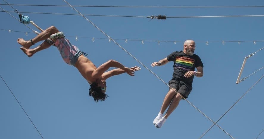 Level 3 Flying Trapeze Workshop in Santa Monica, CA