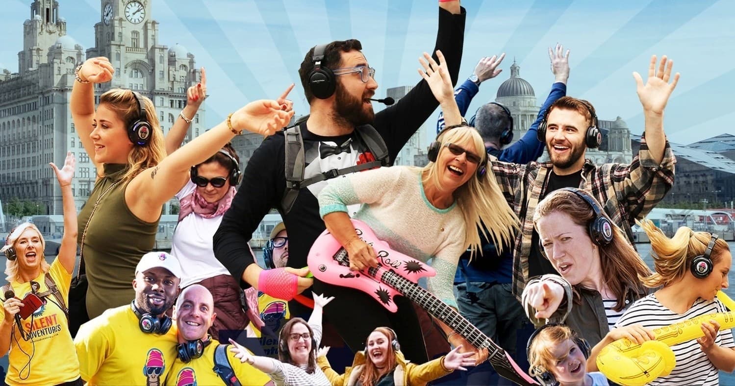 Outdoor Adventure: Silent Disco in Liverpool with Silent Adventures