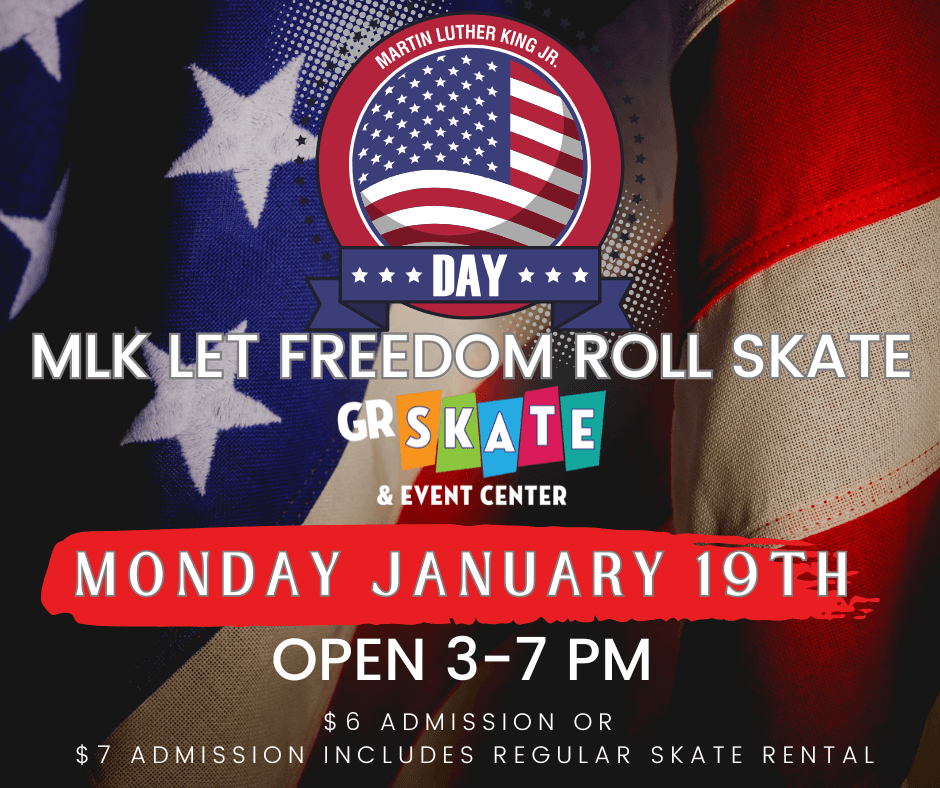 MLK Freedom Roll Skate: Celebrate Unity on Wheels at GR Skate and Event Center-Kentwood photo 1