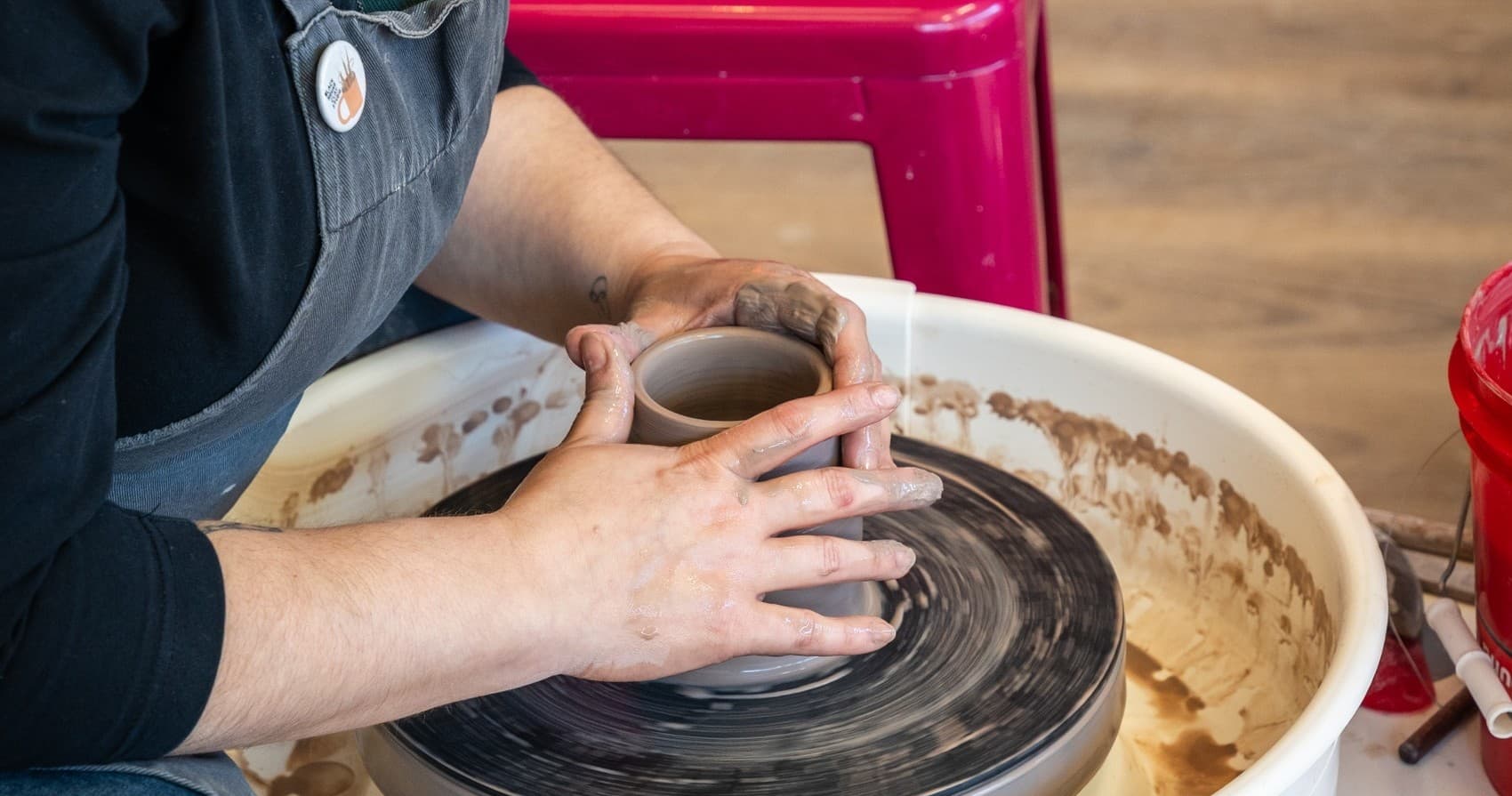 Wheelthrowing 102 — South Philadelphia Pottery Class at Black Hound Clay (Waitlist)