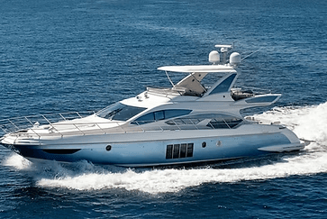 Private 64ft Azimut Yacht Charter in Bay Harbor Islands — Biscayne Bay Day Cruises