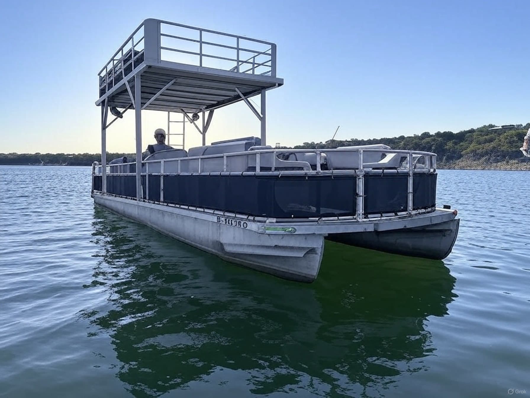 Water Activities: Experience Lake Austin on BOATX's Luxurious Pontoon