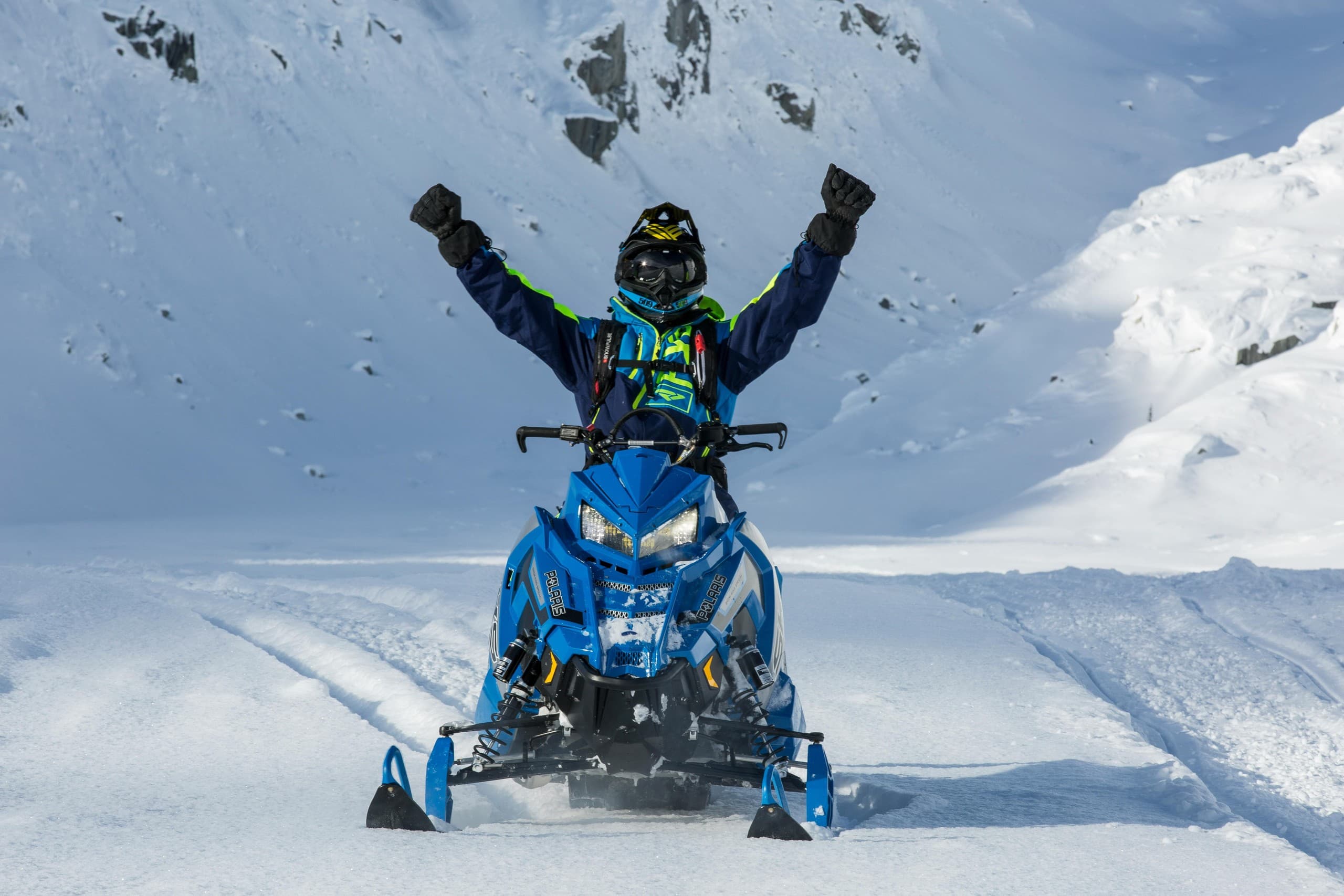 Levi Snowmobile Safari to Lainio Snow Village: Ice Hotel, Sculptures & Soup Lunch