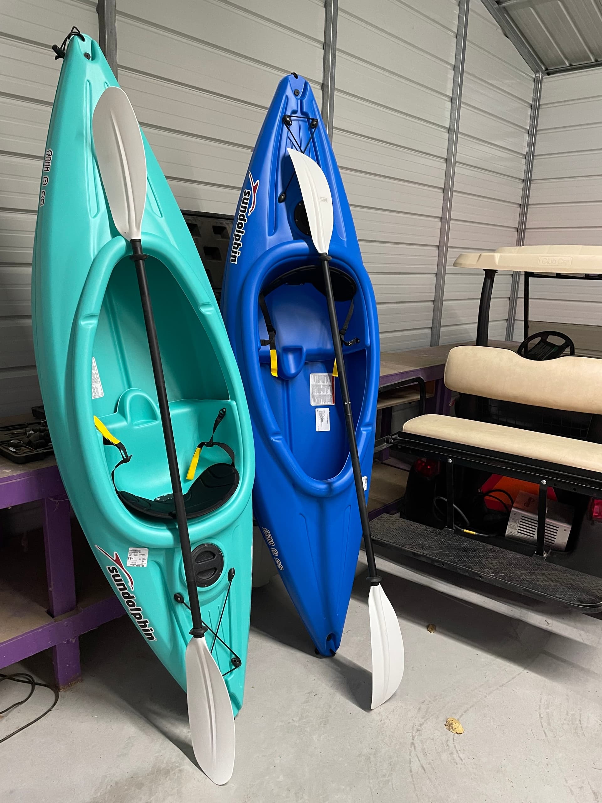 Sun Dolphin Kayak Adventure in Marquette, Kansas