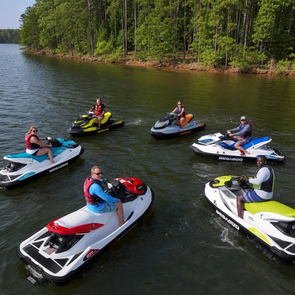 GTI Hex Jetski Rentals at Jordan Lake: Chapel Hill High-Speed Adventure photo 1