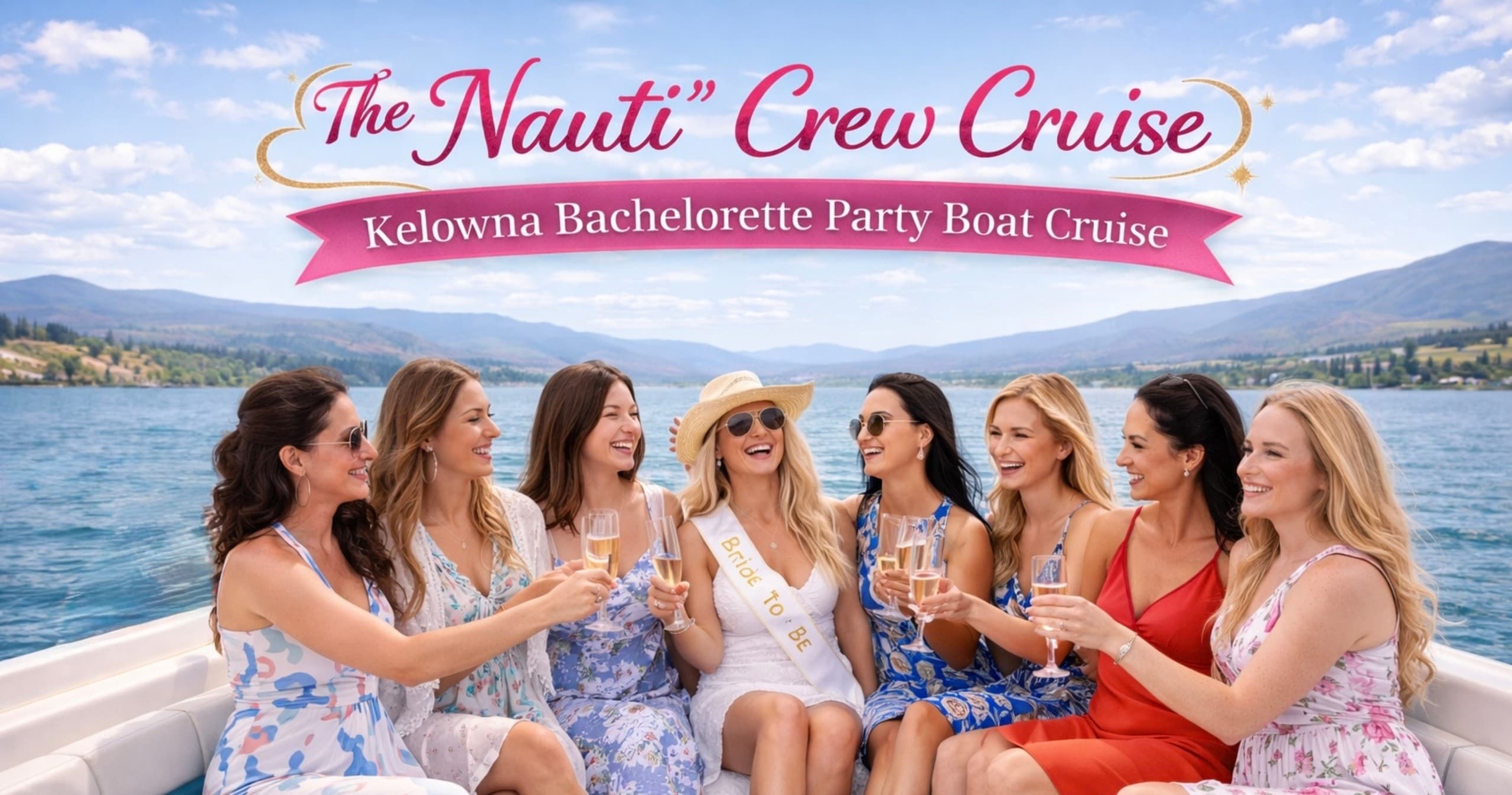 The Nauti Crew Cruise: Private Kelowna Pontoon Parties on Okanagan Lake