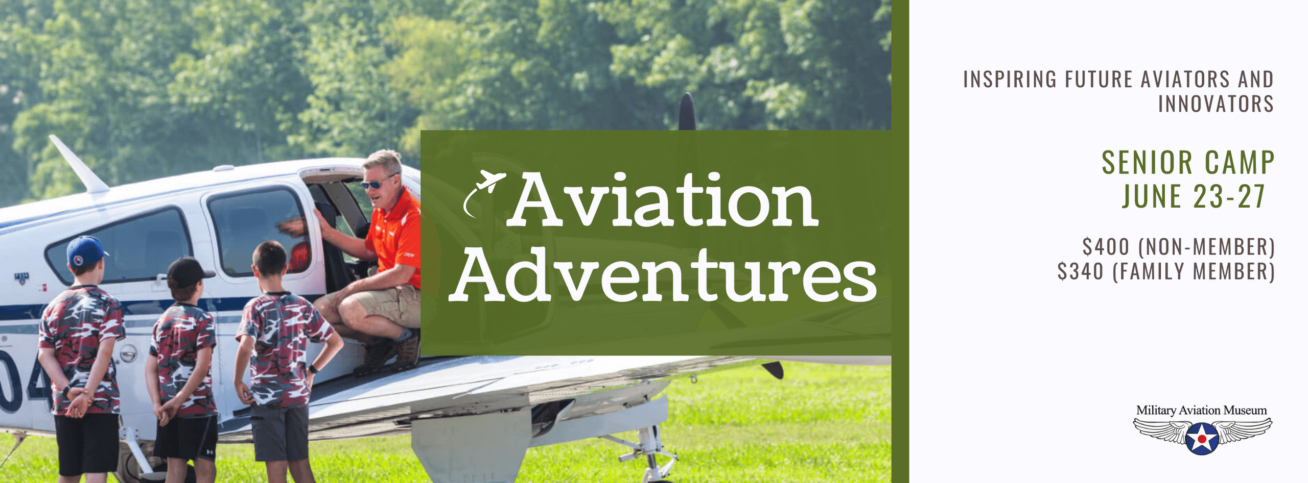 Soar High at Virginia Beach's Senior Aviation Adventure Camp for Teens