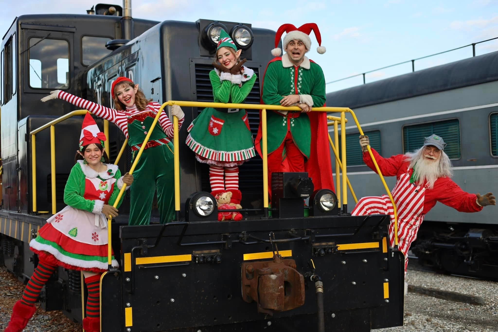 Festive Christmas Elves Express Adventure in New Freedom, PA