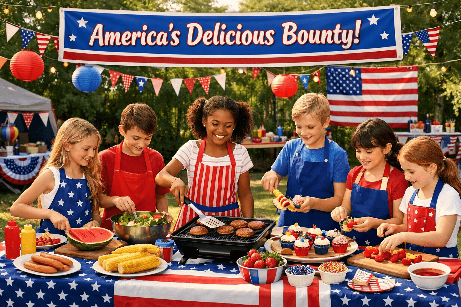 Young Chefs' Four-Day Summer Camp: America's Delicious Bounty in Colleyville photo 1