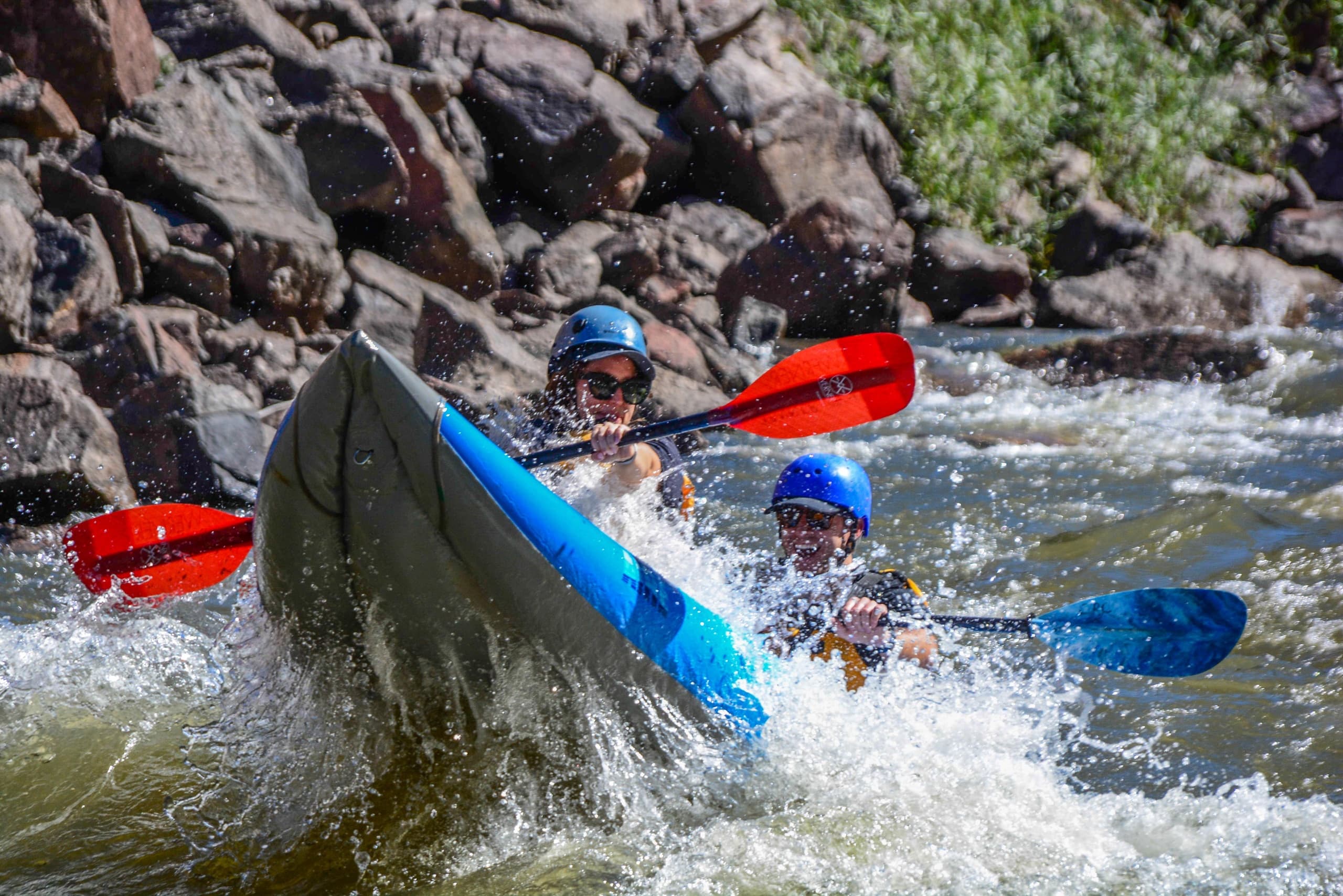 Guided Inflatable Kayak Tour on the Upper Colorado River