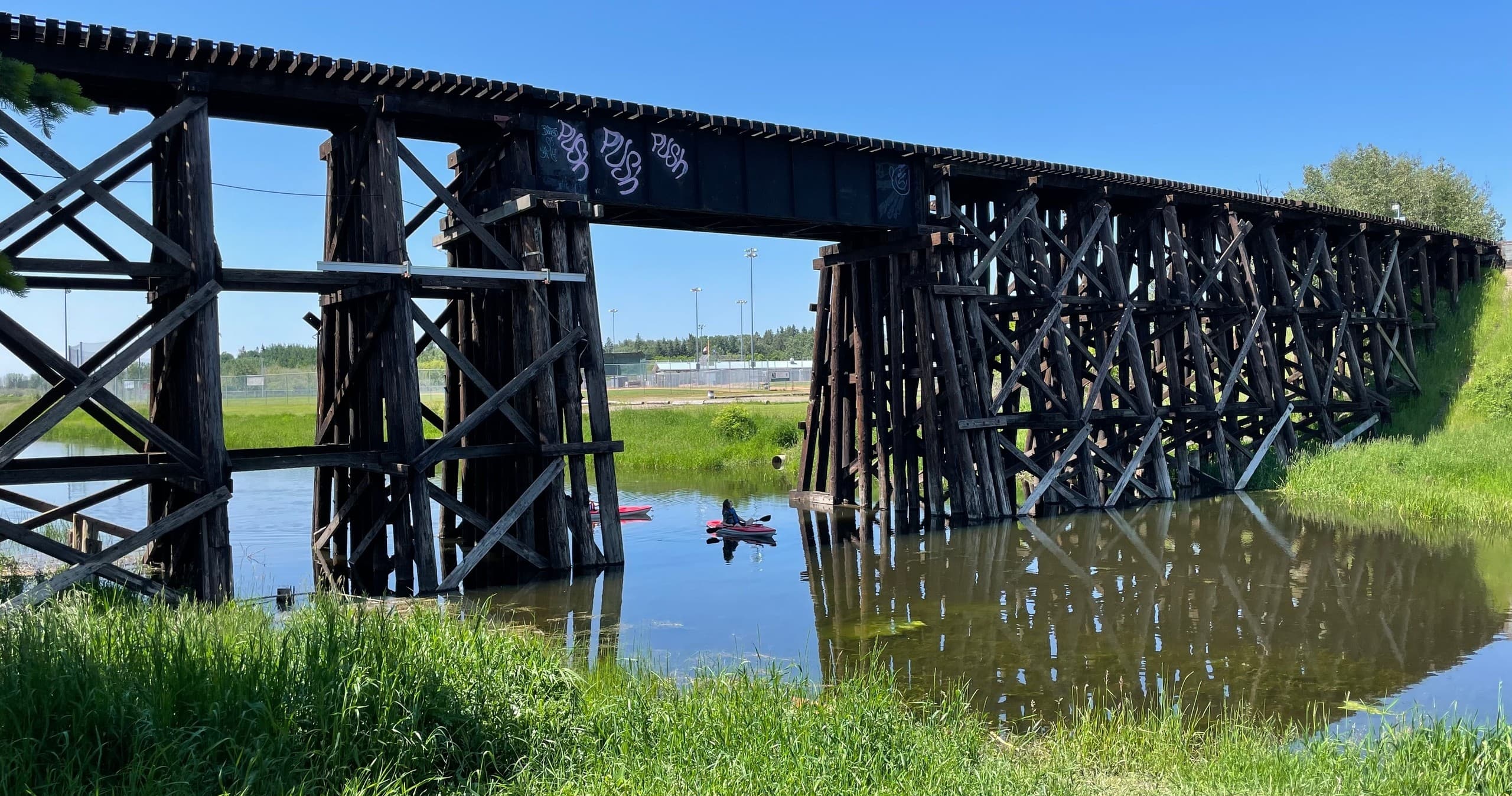 Kayaking Adventures at Big Lake with Fusion World Rentals in Saint Albert