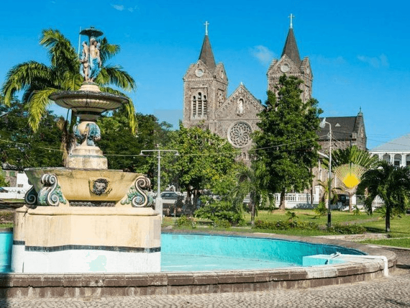 Basseterre to Beaches: Timothy Hill and Friars Bay Coastal Tour