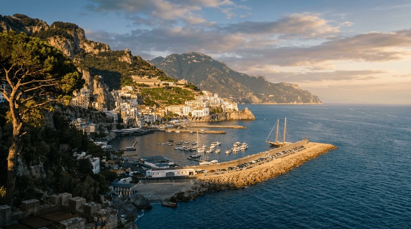 Private Half-Day Amalfi Coast Boat Tour — Champagne, Sea Caves & Custom Routes