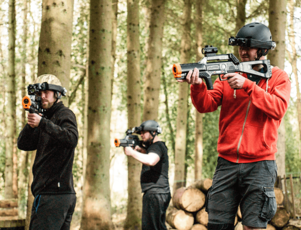 Outdoor Laser Tag Thrills with Aventures Nord-Bec in Stoneham