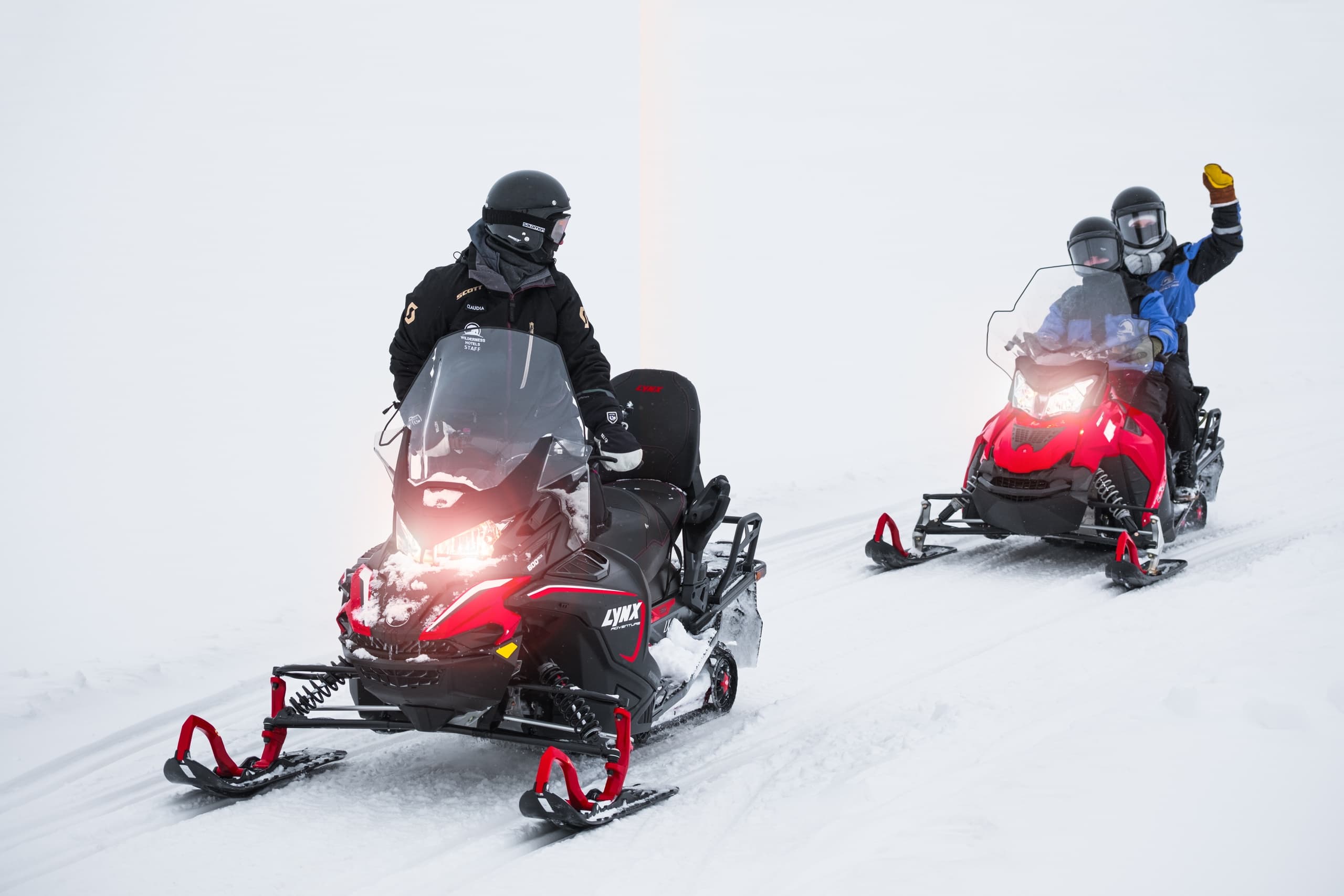 Winter Wildlife & Wilderness Snowmobile Safari at Wilderness Hotel - Saariselkä