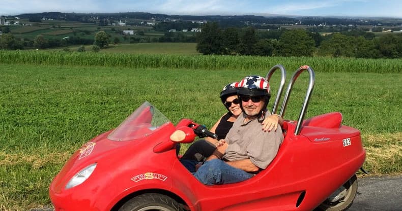 Scooter Tours & Covered Bridges with Strasburg Scooters, PA