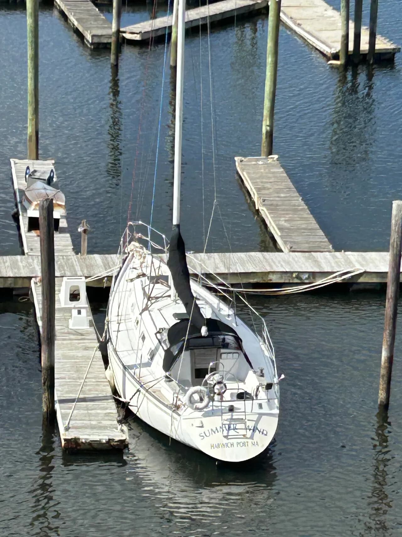 Sail Narragansett Bay on a Classic Sabre: Summer Wind Charter from Warwick