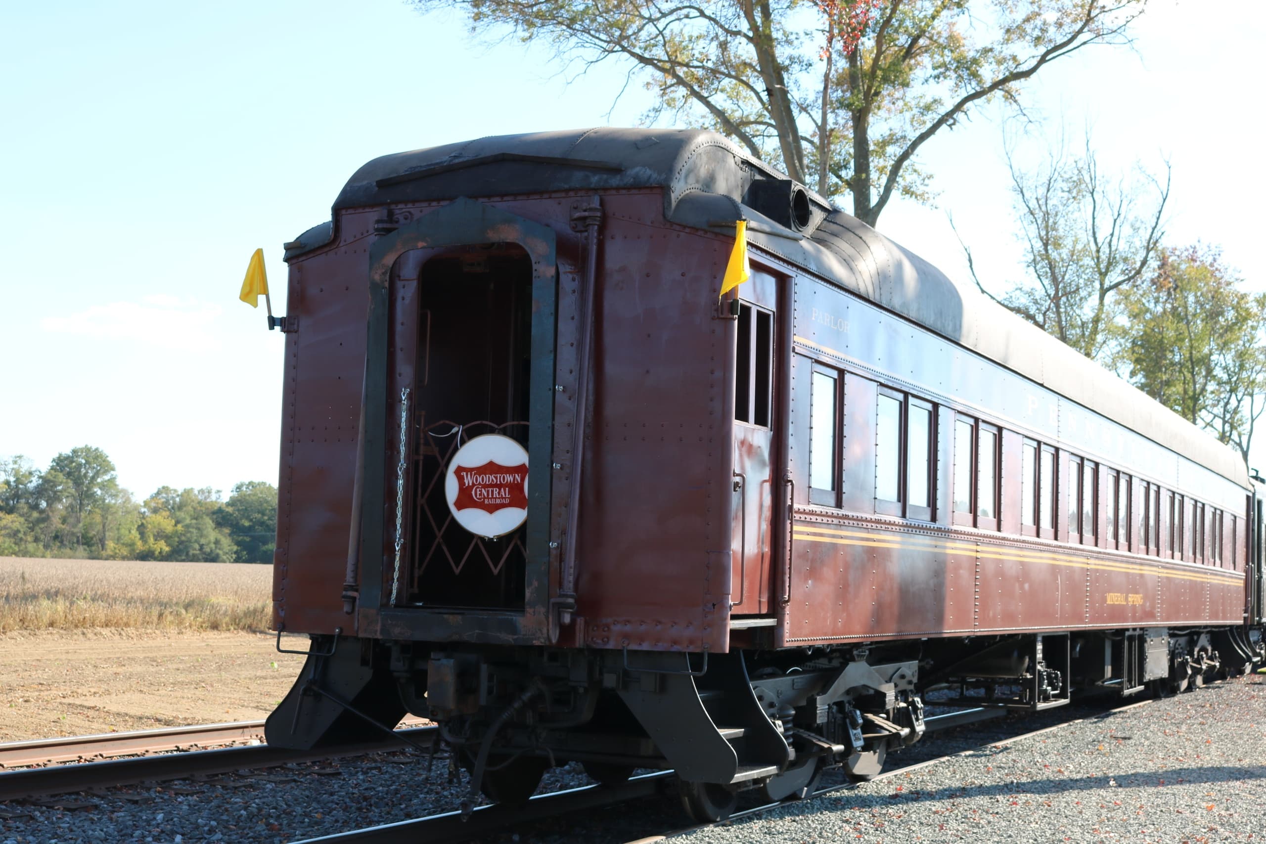 Swedesboro Local: Ride the Mineral Spring Table Car — Vintage 14-Mile Scenic Train from Woodstown NJ
