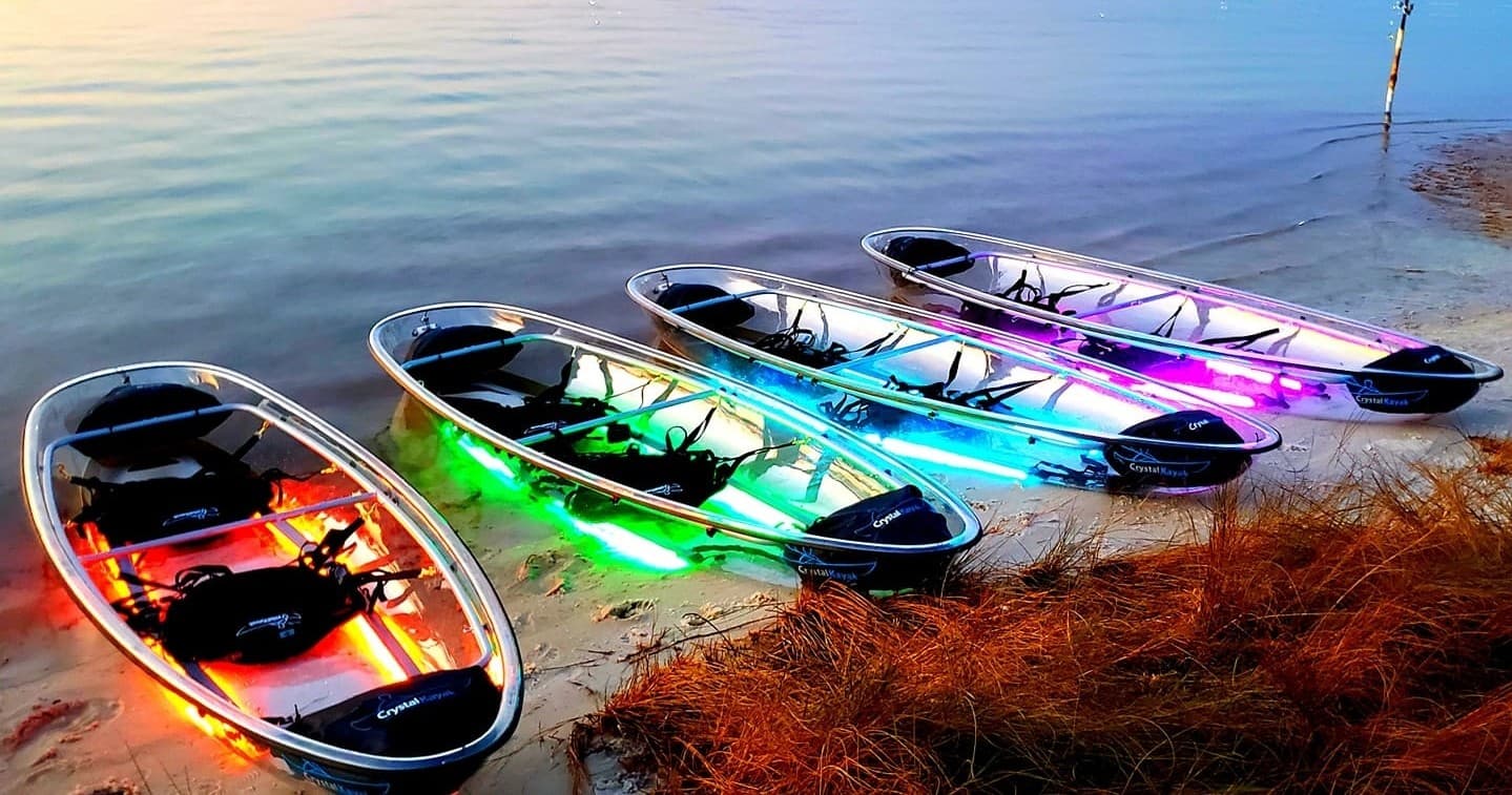 Night Time Glow Paddle with Radical Rides Pensacola Beach