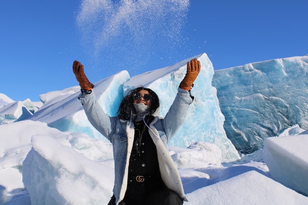 Winter Glacier Adventure with Alaska Helicopter Tours in Palmer