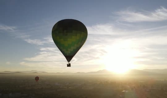 Hot Air Balloon Flight at Vuelo En Globo AEROSTÁTICO