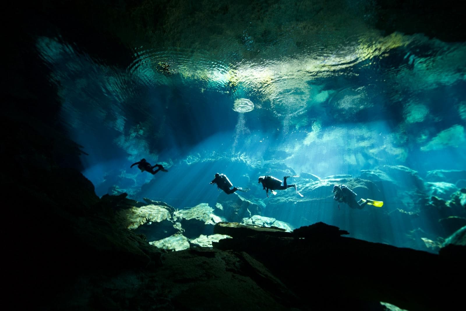 Advanced Cenote Diving with Island Divers Cozumel in Cancún