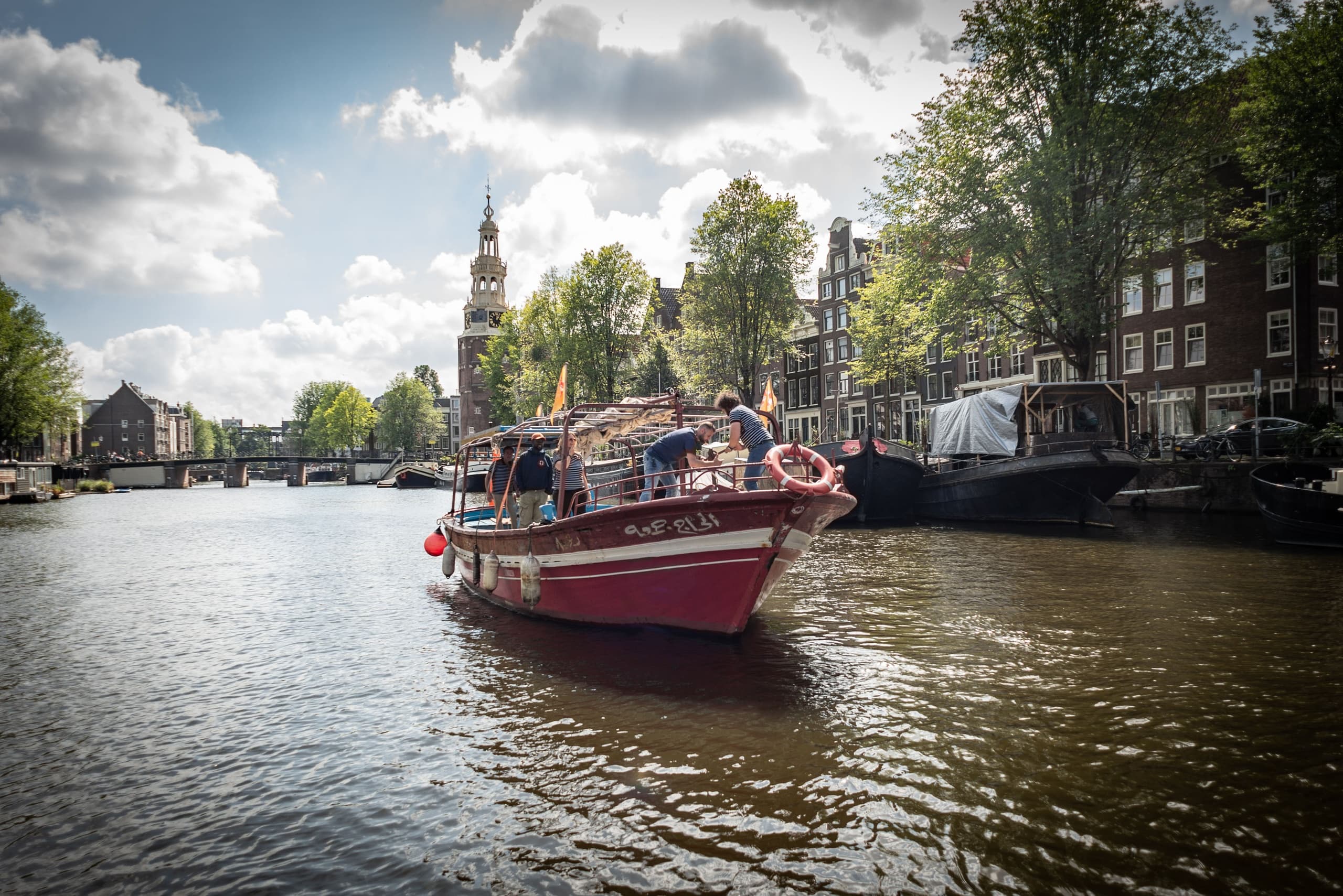Private Canal Tour with Rederij Lampedusa in Amsterdam
