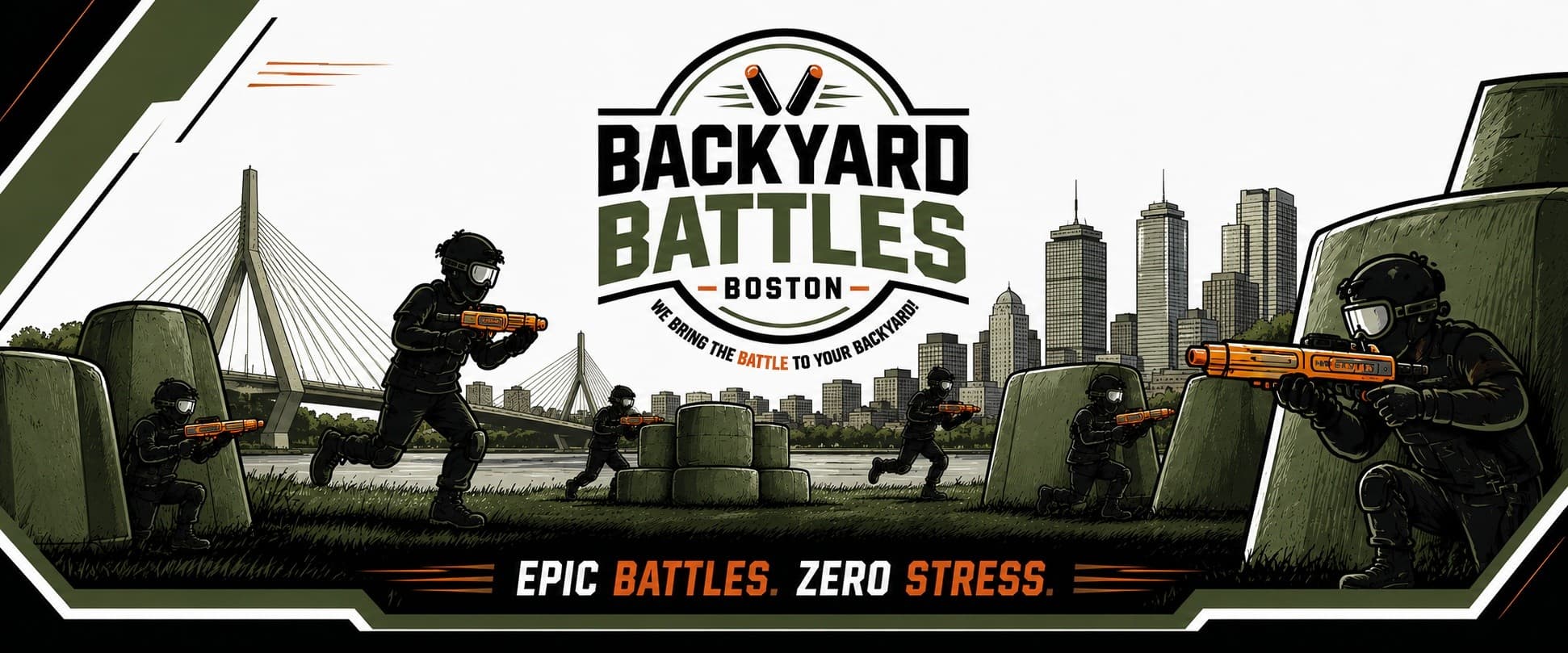 Ultimate Battle Party: Two-Hour Hosted Backyard Battles for Big Groups in Greater Boston
