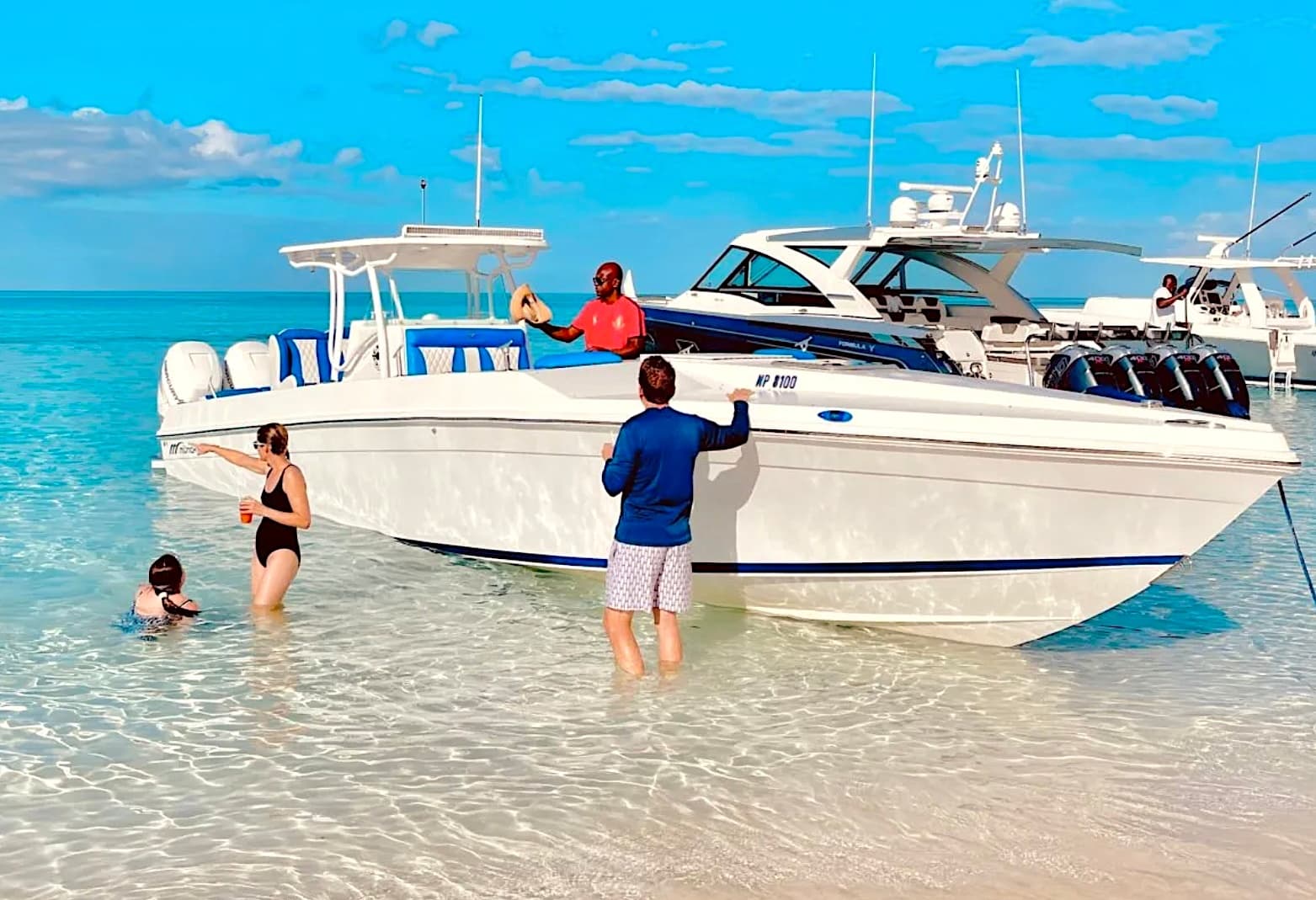 Miami Boat Experts' Midnight Express Island-Hopping Adventure