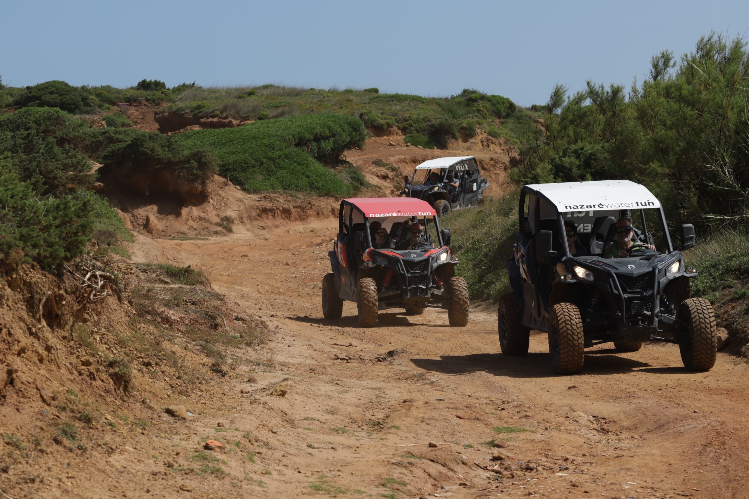 4x4 Buggy Adventure with Nazaré Water Fun in Portugal