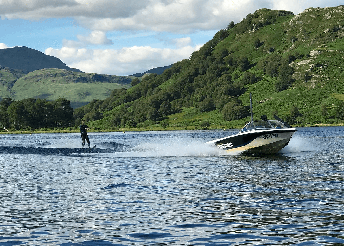 Waterskiing Thrills with Loch Lomond Wakeboard