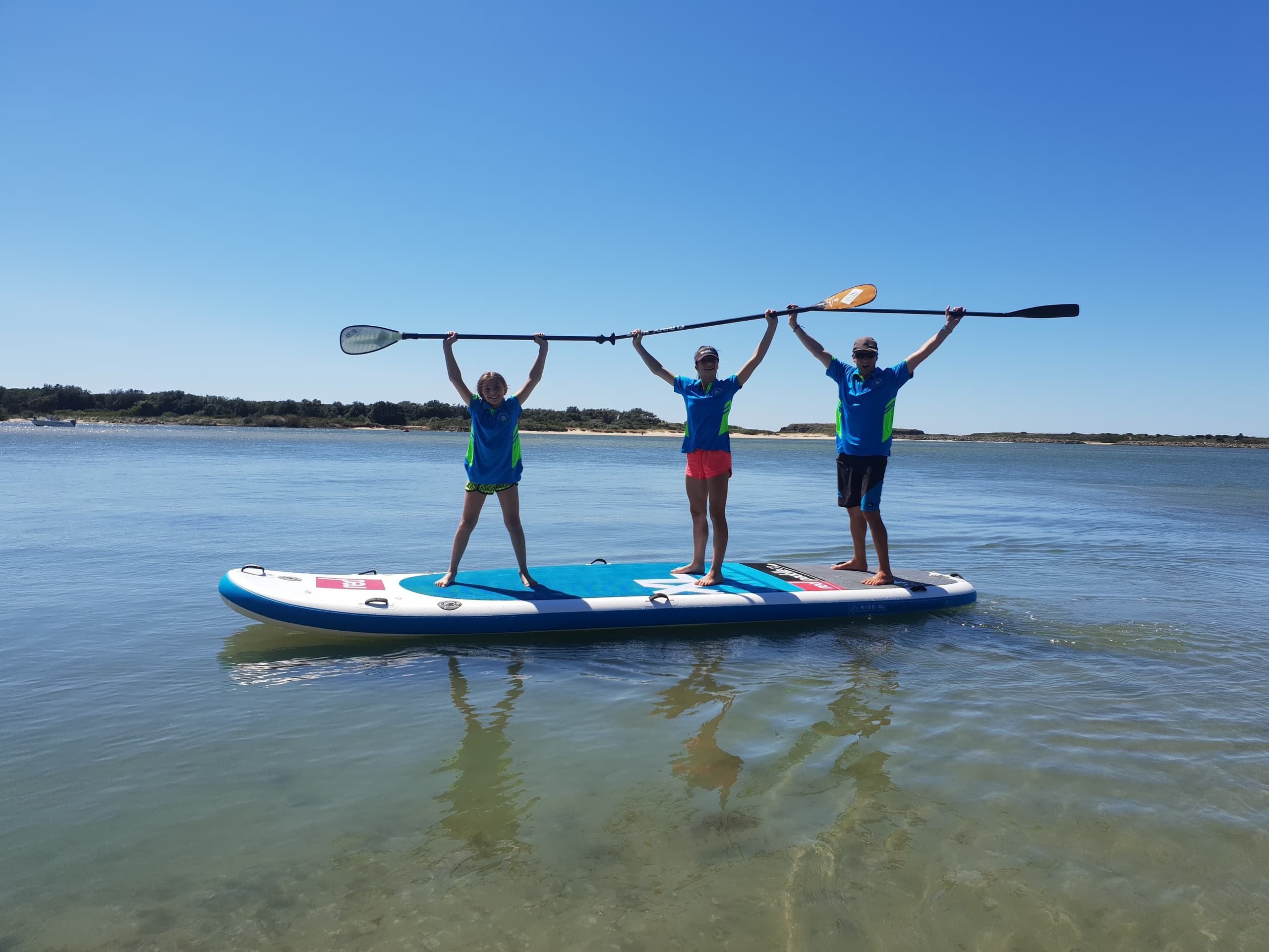 Monster SUP Adventure on Lake Illawarra: Guided Stand-Up Paddleboarding in Shellharbour