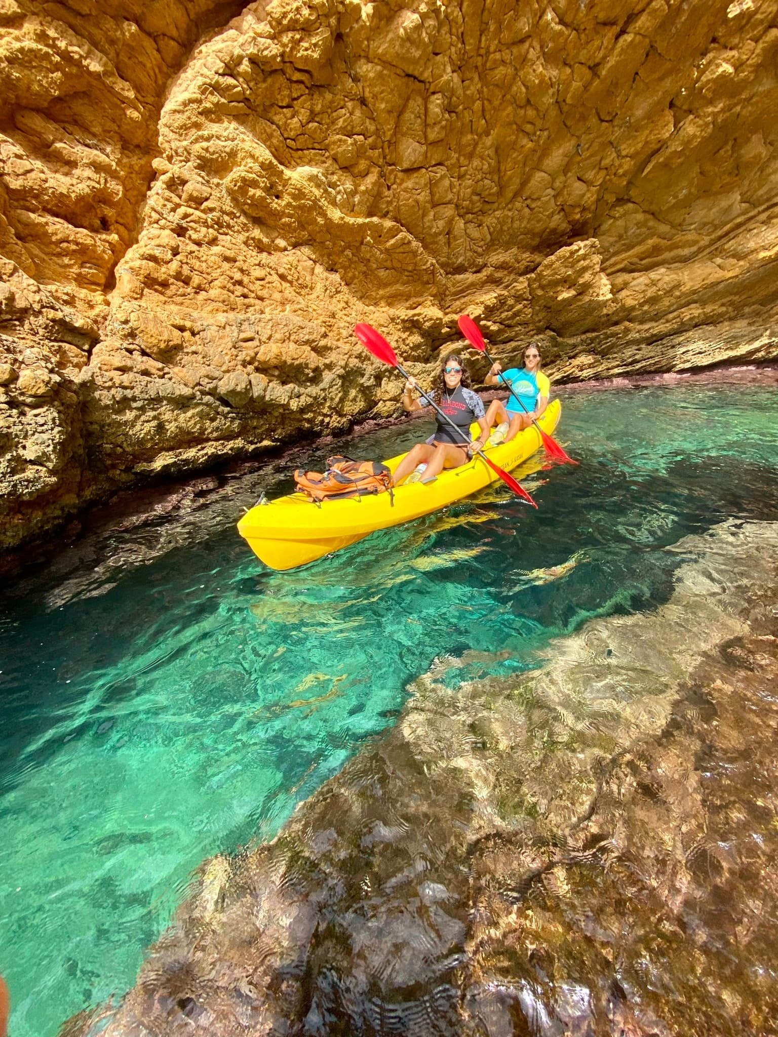 Kayaking Benidorm Bay with Capitan Kayak