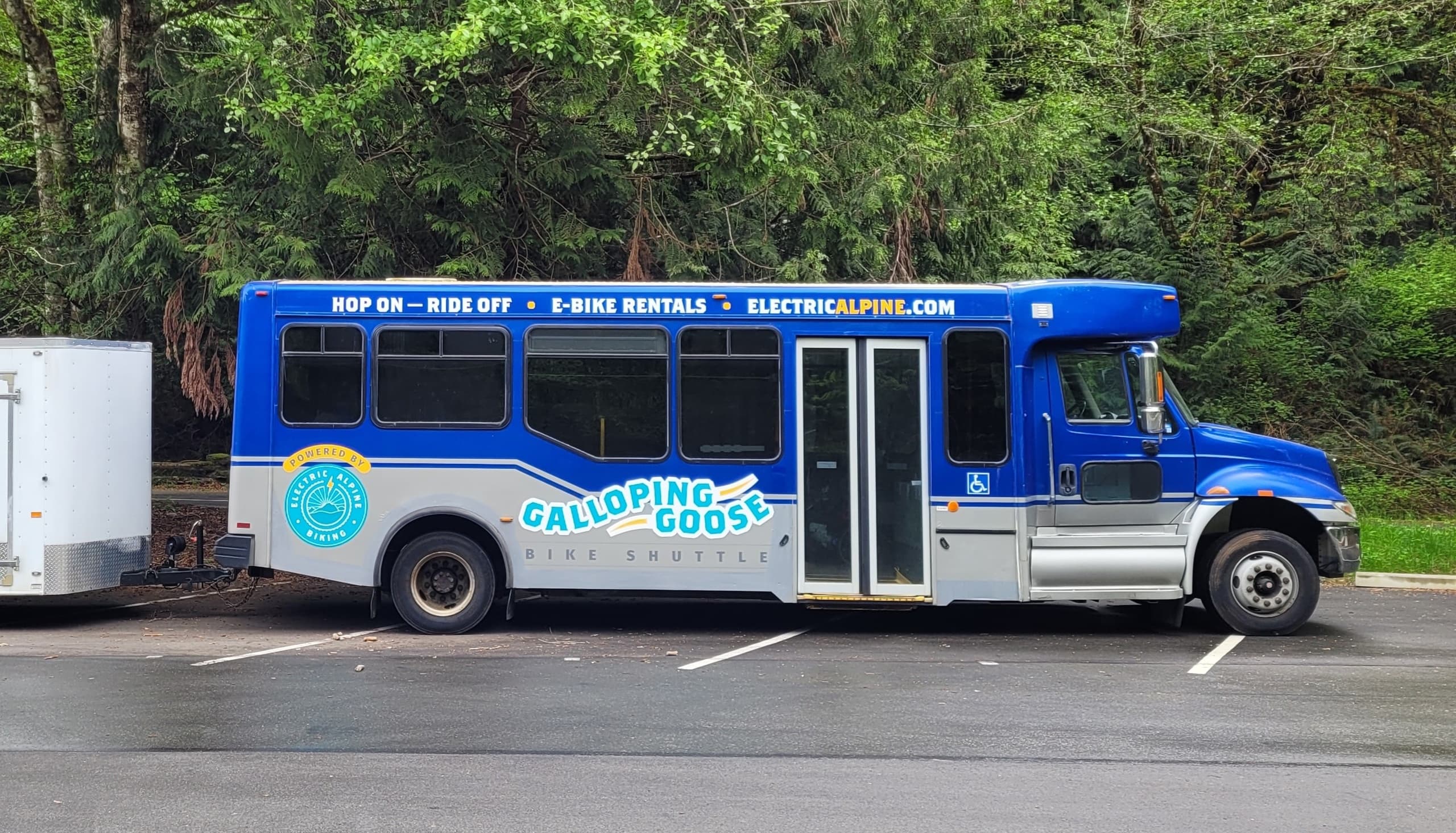 Bike & Shuttle Adventure in Sooke with Electric Alpine Biking