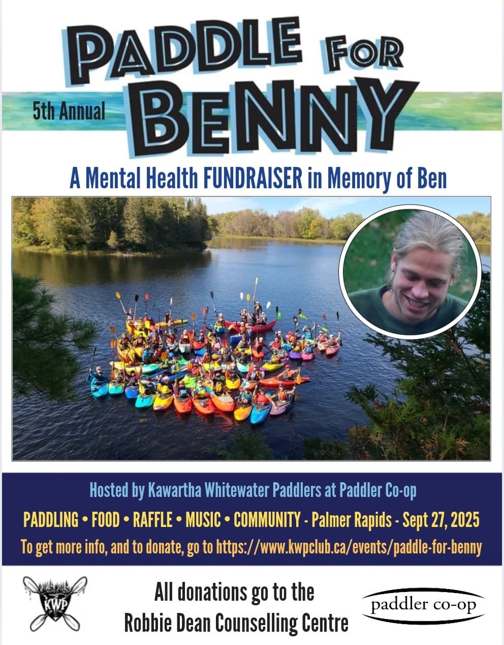 Water Activities & Paddler Co-op: Honoring Benny with Paddling
