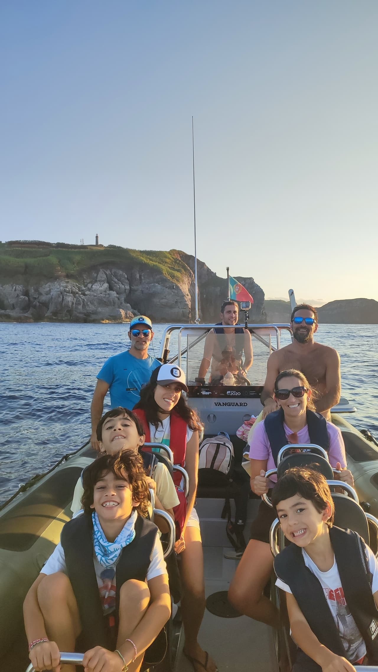 Sunset Boat Tour with Azores Seascape in Rabo de Peixe