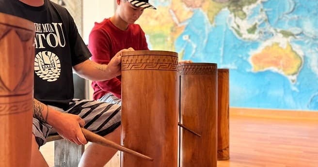 Tahitian Drum Lessons with Oni Foundation in Kahului