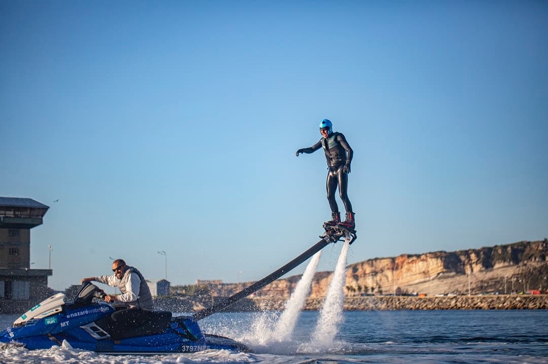 Flyboard Thrills with Nazaré Water Fun in Portugal