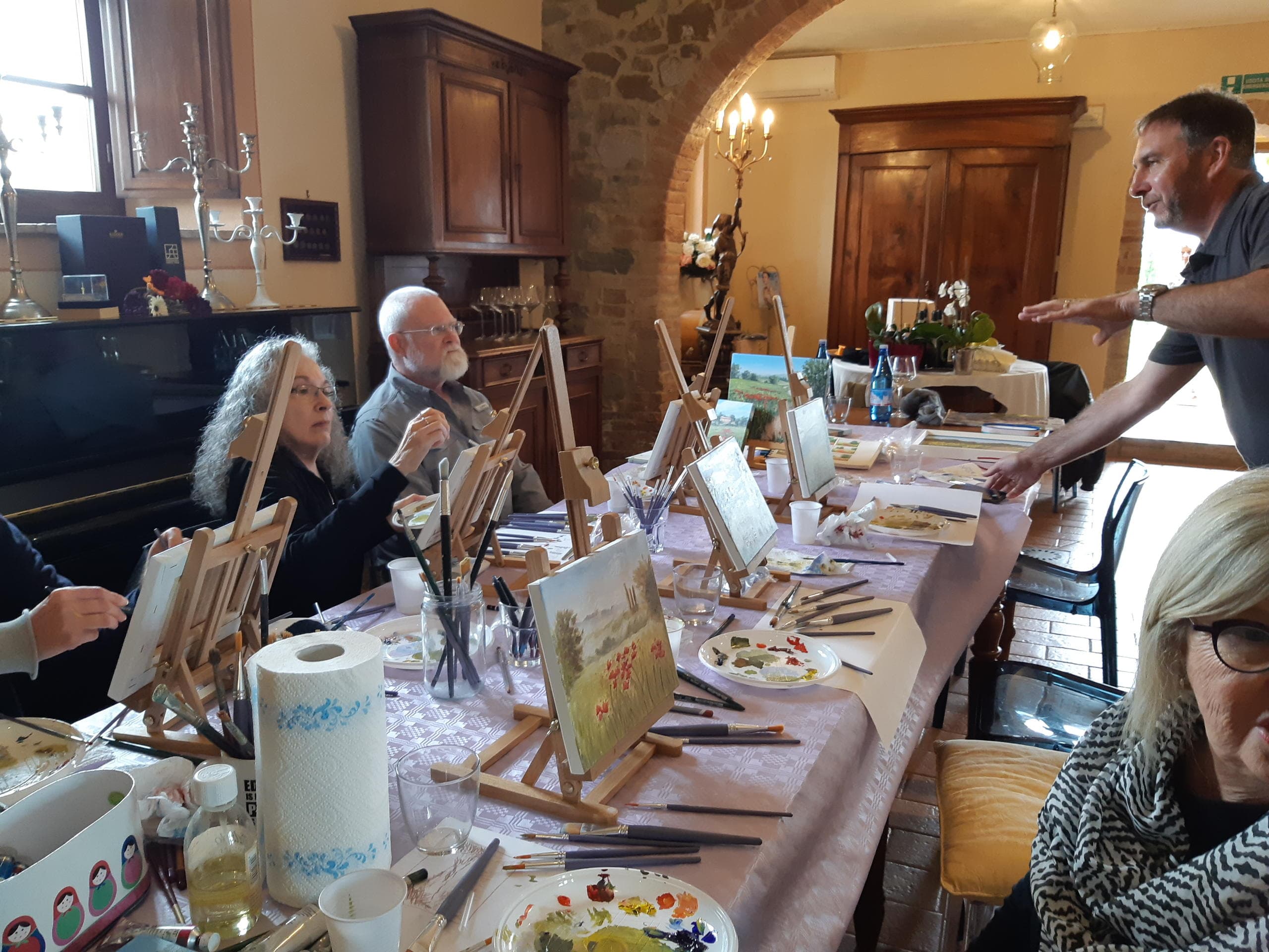 Art Workshop at Azienda Agricola Maddalena Cordella - Italy