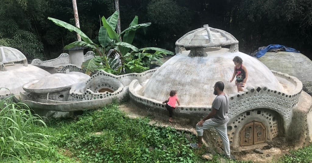 Hands-On Earthship Tour: Sustainable Living in Aguada, Puerto Rico