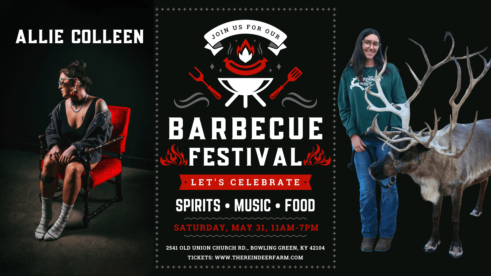 Experience Kentucky’s BBQ Festival and Reindeer Encounter in Bowling Green