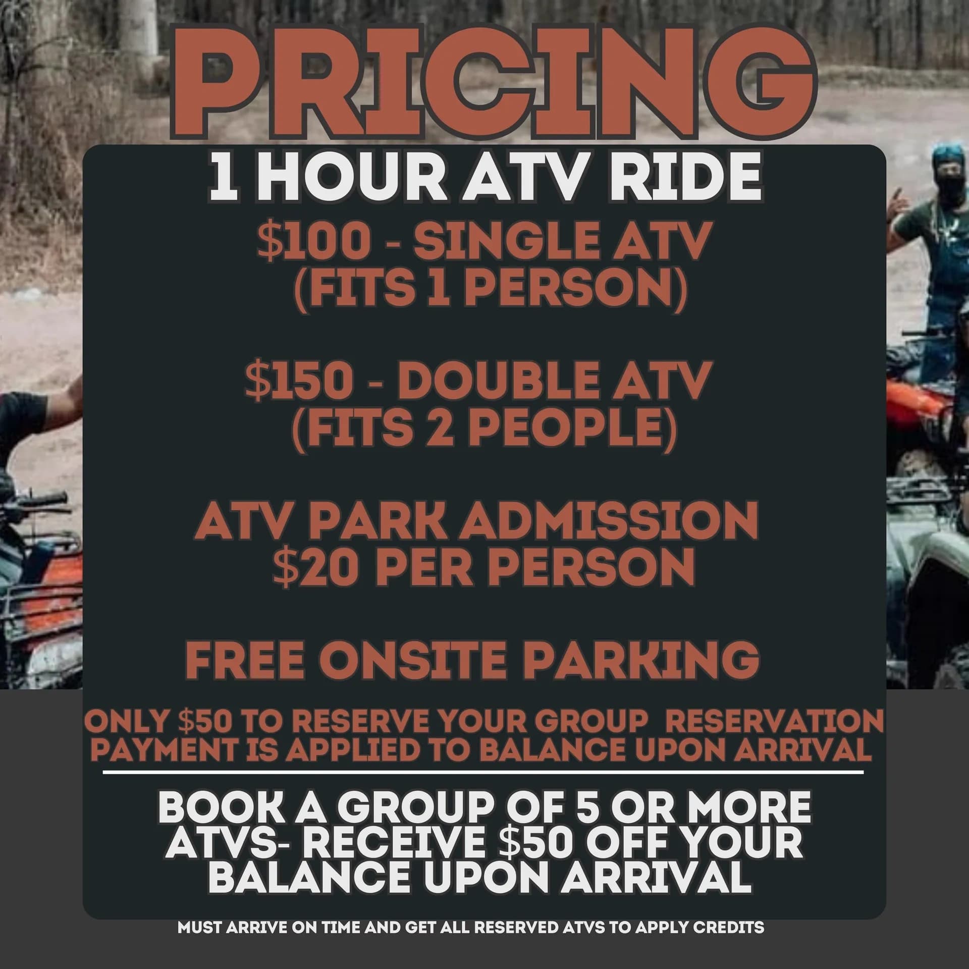 One Hour ATV Rental Near Houston: High-Speed Off-Road Adventure