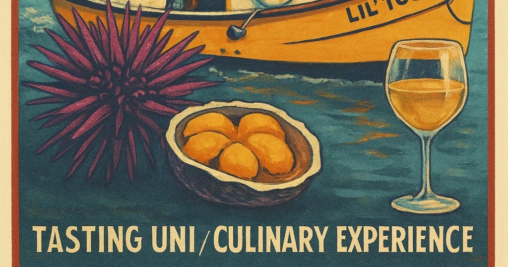 Uni Tasting & Harbor Cruise in Santa Barbara