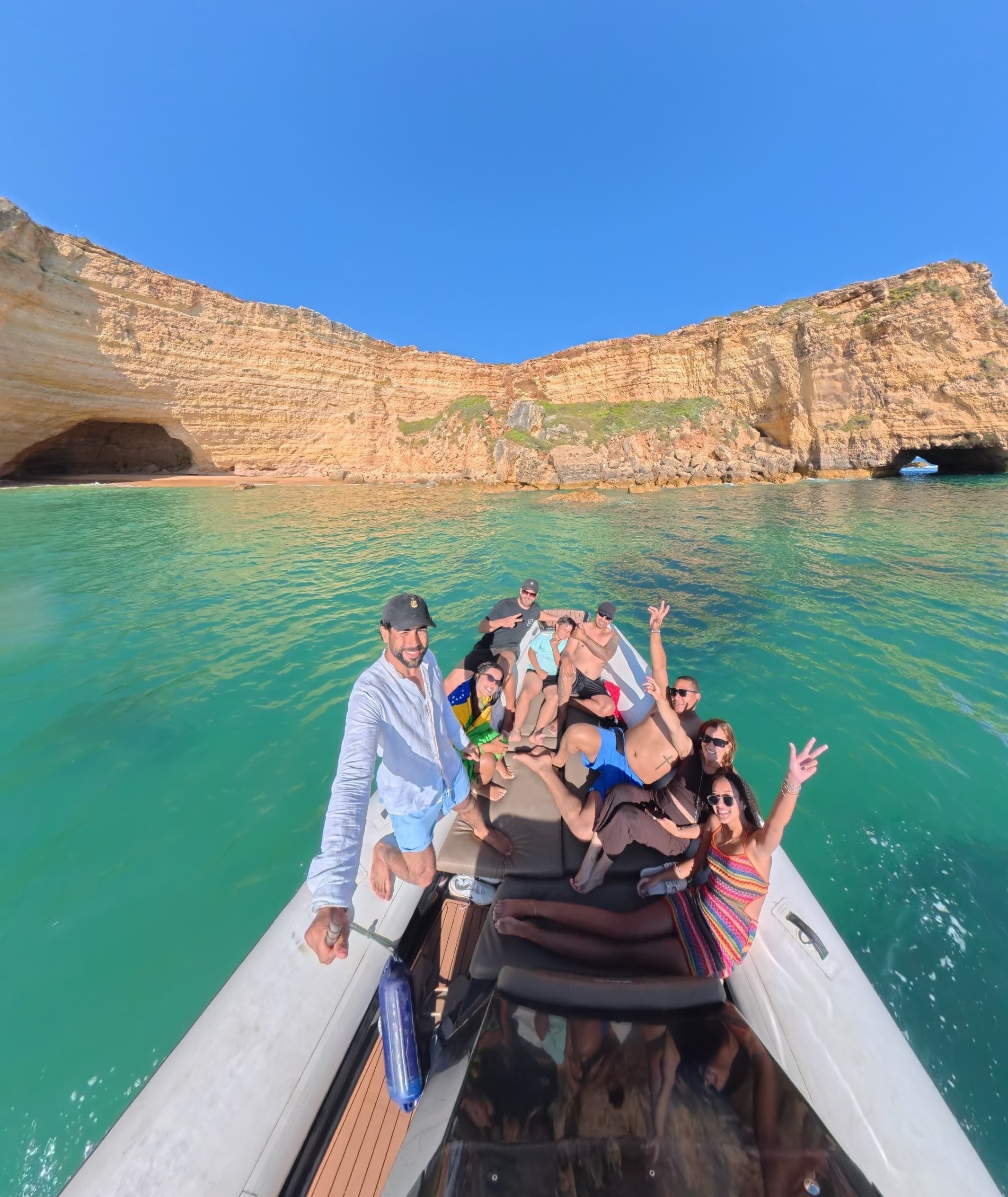 RIB Tour from Lagos: Benagil Caves, Dolphins & Algarve Cliffs photo 2