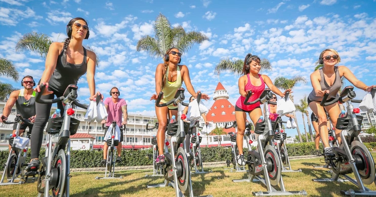 Beach Spin Workout Experience in Coronado, California
